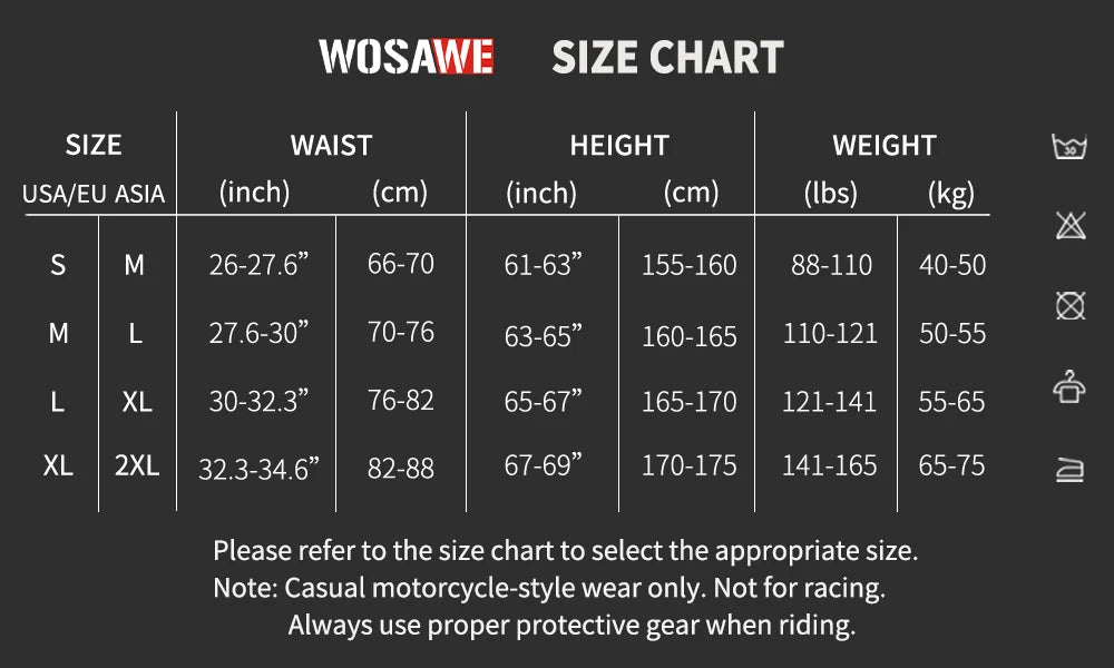 WOSAWE Women Motorcycle Pants with CE Knee Pads Motocross High Waist Yoga Sport Leggings Gym Fitness Tights Casual Streetwear