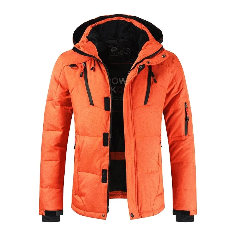 Winter Ski Suit Men Snow Parkas Warm Windproof Outdoor Sports Skiing Down Jackets and Pants Male Snowboard Wear Overalls