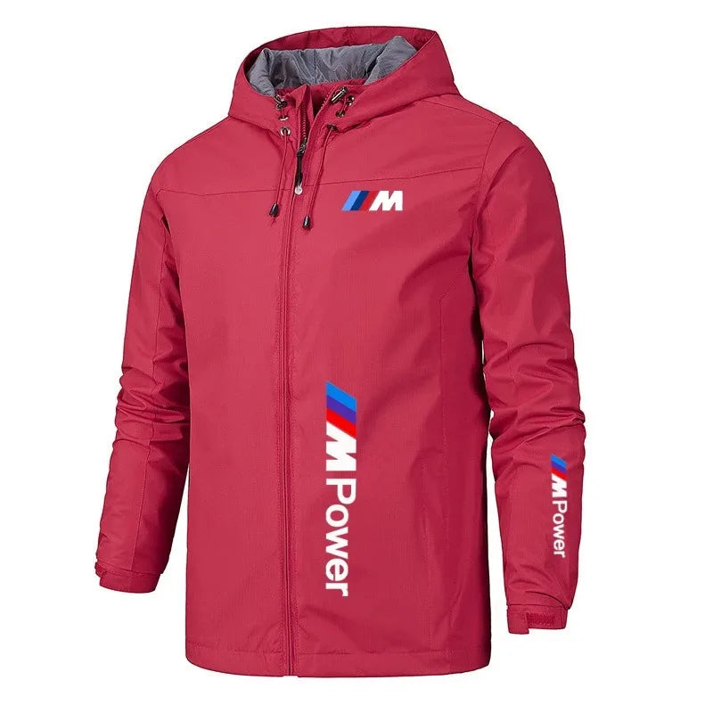 Men's 202 BMW Waterproof Military Tactical Jacket Warm Windbreaker Bomber Jacket with Hood Windproof And Waterproof
