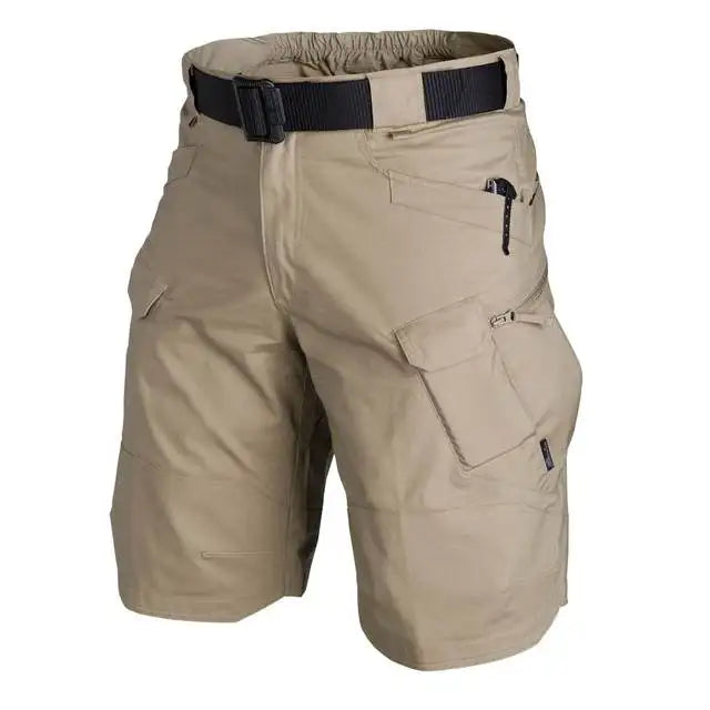 Mens Waterproof Cargo Pants Elastic Multiple Pocket SWAT Combat Trousers Outdoor Joggers Pant Tactical Hiking Hunting Pants Men