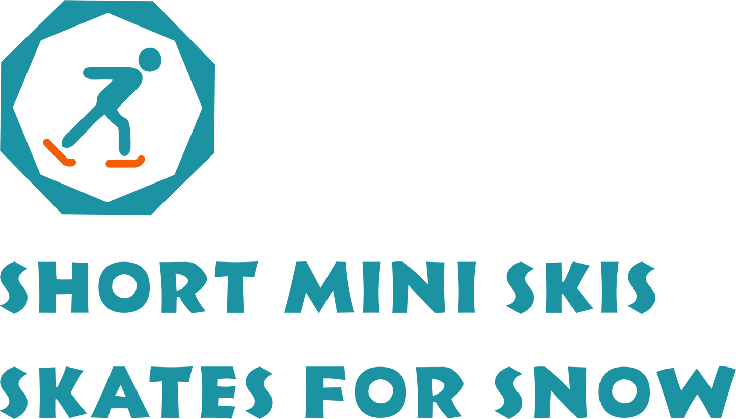 Mini Adjustable Short Skis Skates for Snow Snow Shoes Mini Skis Shoes Snow Walking Shoes for Winter Outdoor Sports