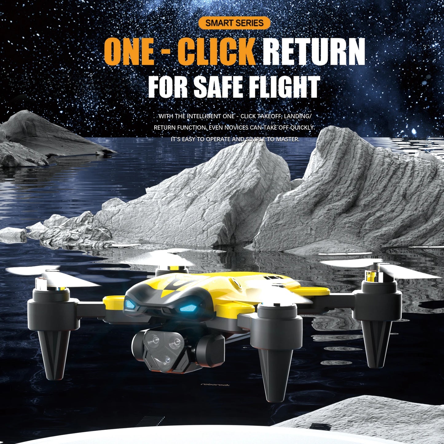 New M5 Drone Professional 8K Dual Camera 360° Obstacle Avoidance 5G Optical Flow Positioning Brushless RC Drone Quadcopter Gifts