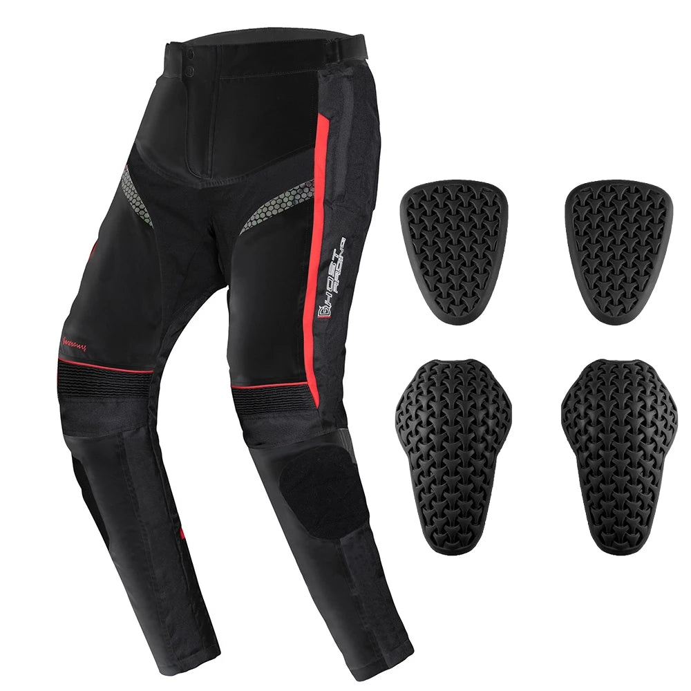 Wear-Resistant Motorcycle Pants Anti-Fall Motorcycle Protection Equipment Waterproof Motocross Pant Reflective Biker Pants M-5XL