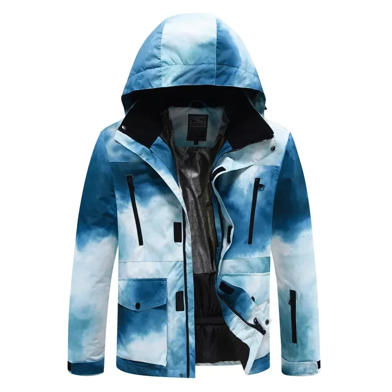 2025 new Ski Suit For Men Winter Windproof Waterproof Thick Warm Skiing Jacket Snow Pants Outdoor Male Snowboarding Clothing