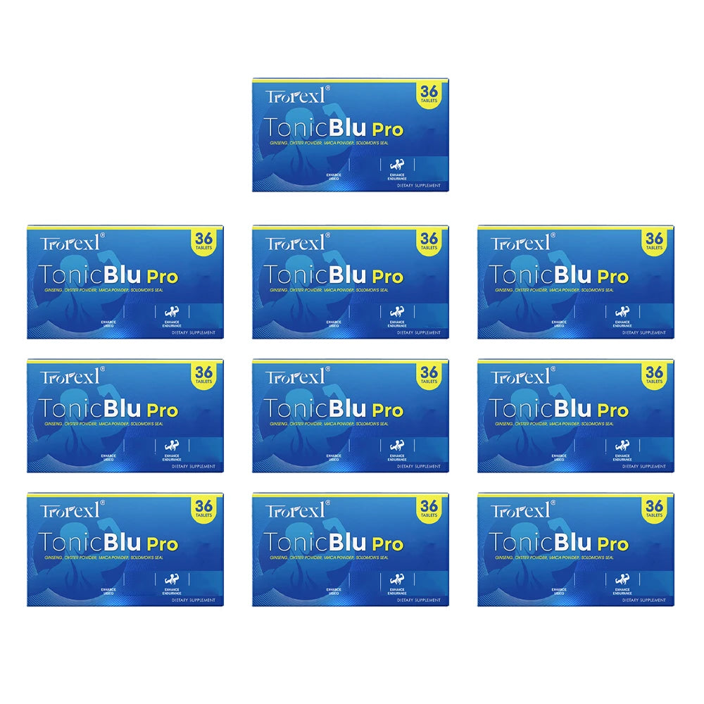 Trorexl-TonicBlu Pro Powerful High Purity Blue pills Natural Endurance Capsules for Men