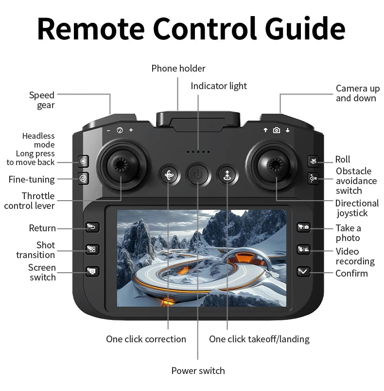 Z4 Mini Drone 8K Professional 4K HD 8K Camera With Headless Mode Brushless With Remote control WiFi FPV Quadcopter Dron Toy Gift
