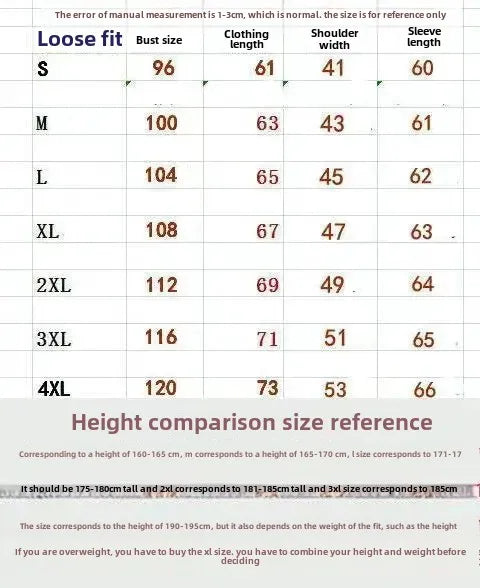 2025 Men's Autumn Winter Brand Casual Cotton Jacket with American Retro Motorcycle Embroidered Street Fashion Grey Jeans Coat