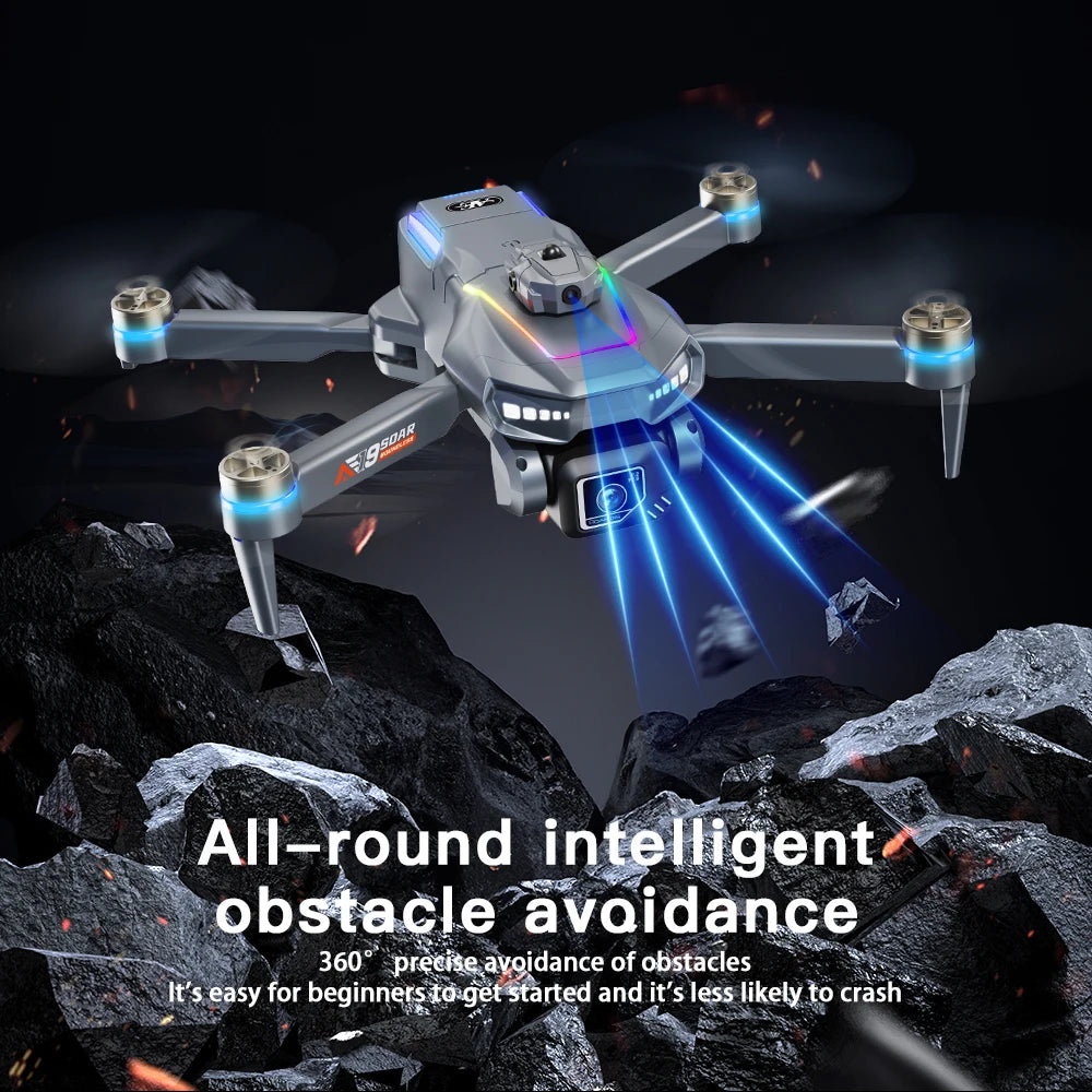 For Xiaomi 2026 NEW AE19 Drone With Remote control Obstacle Avoidance 8K HD Dual Camera Brushless WiFi FPV Foldable Quadcopter