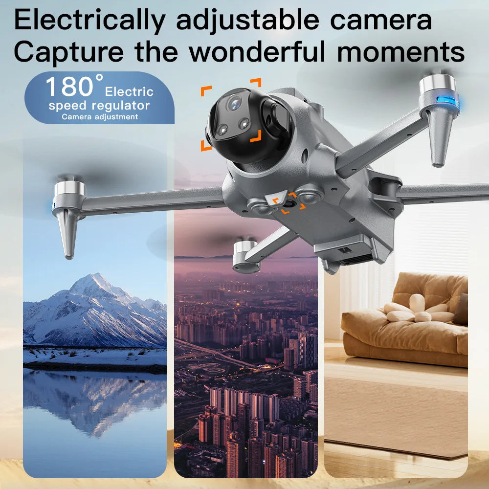 AE20 Drone Remote Control Brushless Motor Screen Lifting Obstacle Avoidance GPS Intelligent Positioning Remote Control Aircraft