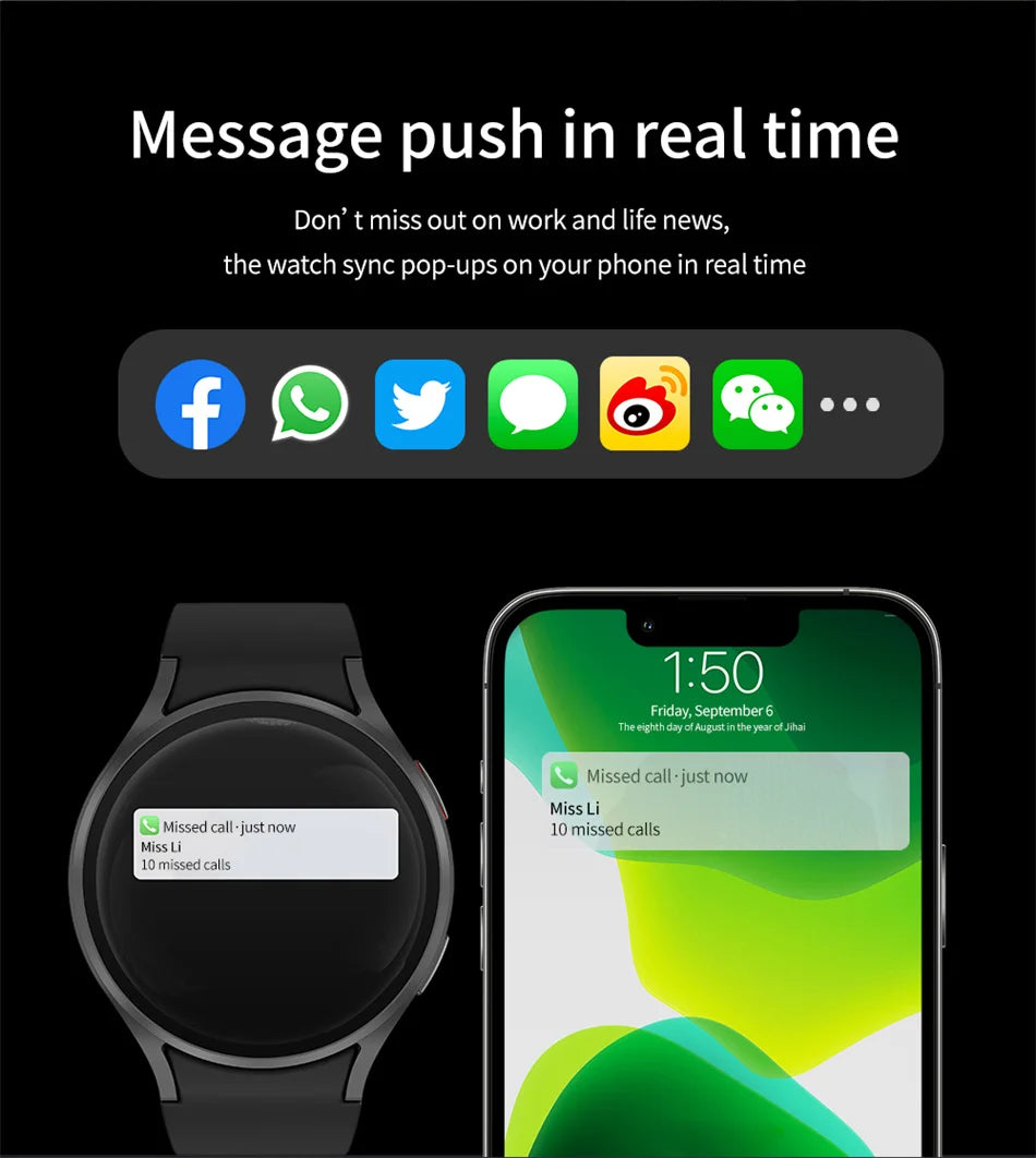 2025 New Bluetooth Call Smart Watch 6 Classic Men AMOLED HD Screen AI Voice Assistant Bluetooth Call NFC GPS Smartwatch Women