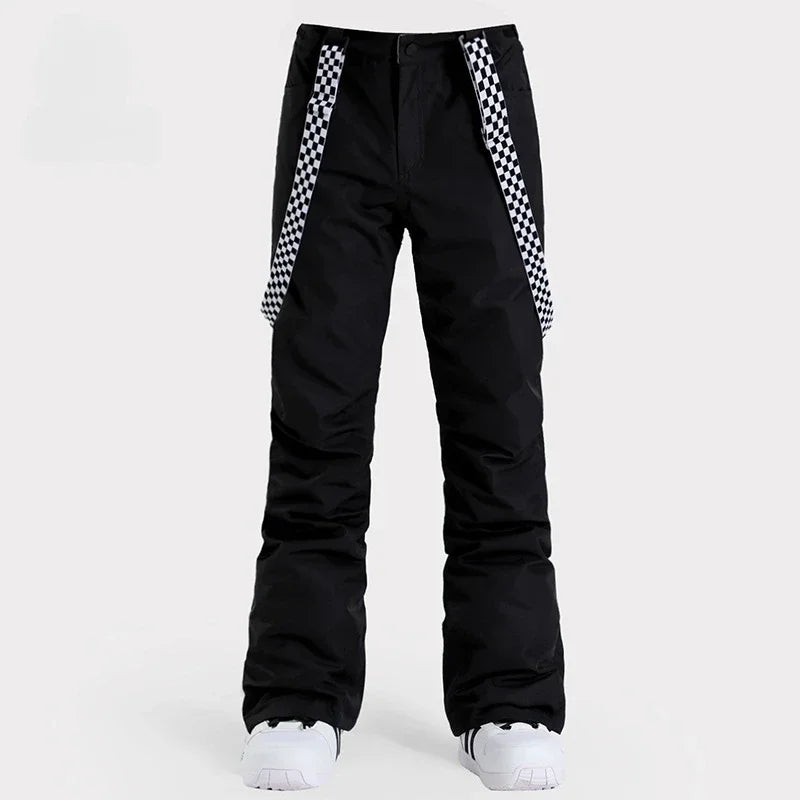 Winter Women Skiing Pants 2025 Outdoor Overalls Waterproof Windproof Snow Trousers Adult Warm Ski Pants Snowboard Sport Clothing