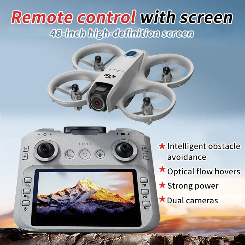 2026New GT3 MAX Drone 8K HD 4.3" Remote Control Headless Mode Helicopter 360° Flip Quadcopter Toys Mini Drone Fors Kid Toy Gifts