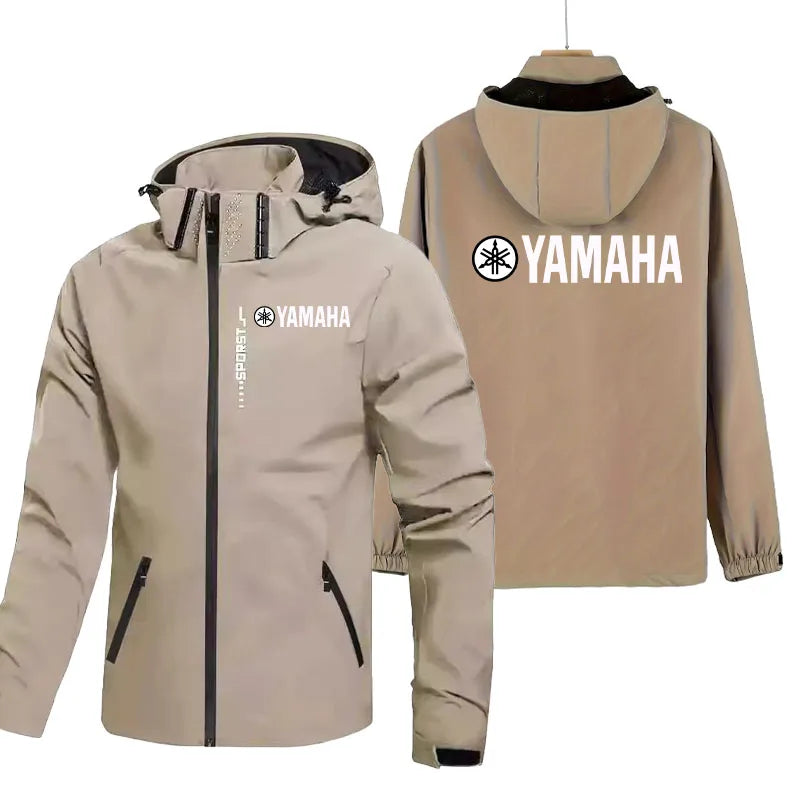 2026 Yamaha NEW Off-road Motorcycle Waterproof Jacket Men's And Women's Yamaha Logo  Outdoor Sports Hooded Zipper Jackets Coat