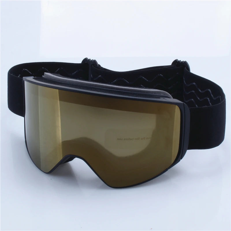 Magnetic Lens Snow Goggles Double Layer Anti-Fog UV Protection for Skiing Snowboarding High-definition Clarity Unisex Skiing