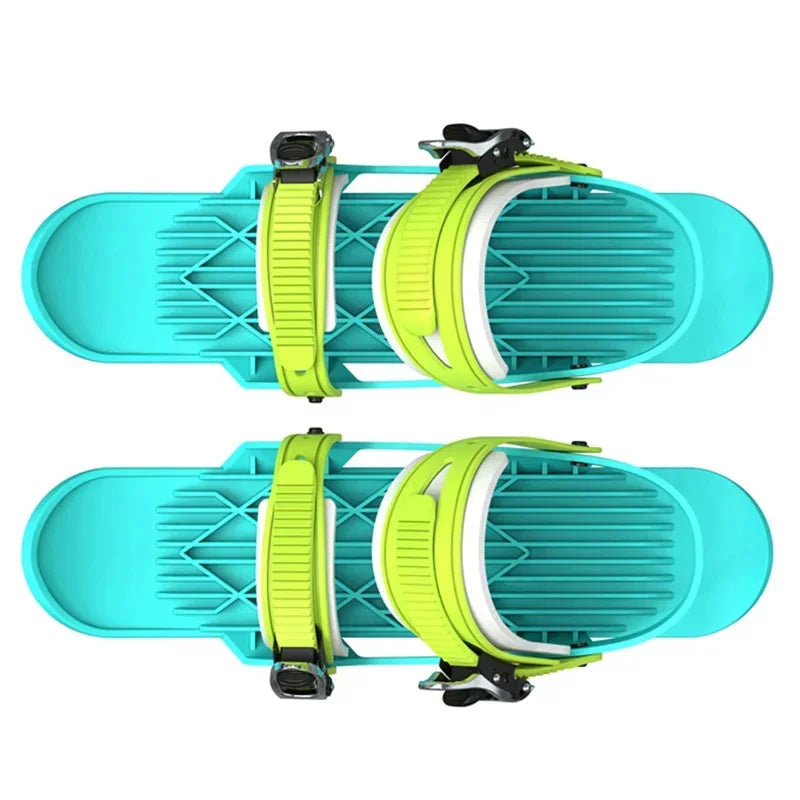 MiniSki Skates Third-generation Ski Boots For Adults And Children Outdoor Sports Snowshoes Ski Boots Sleds Mini Ski Boots