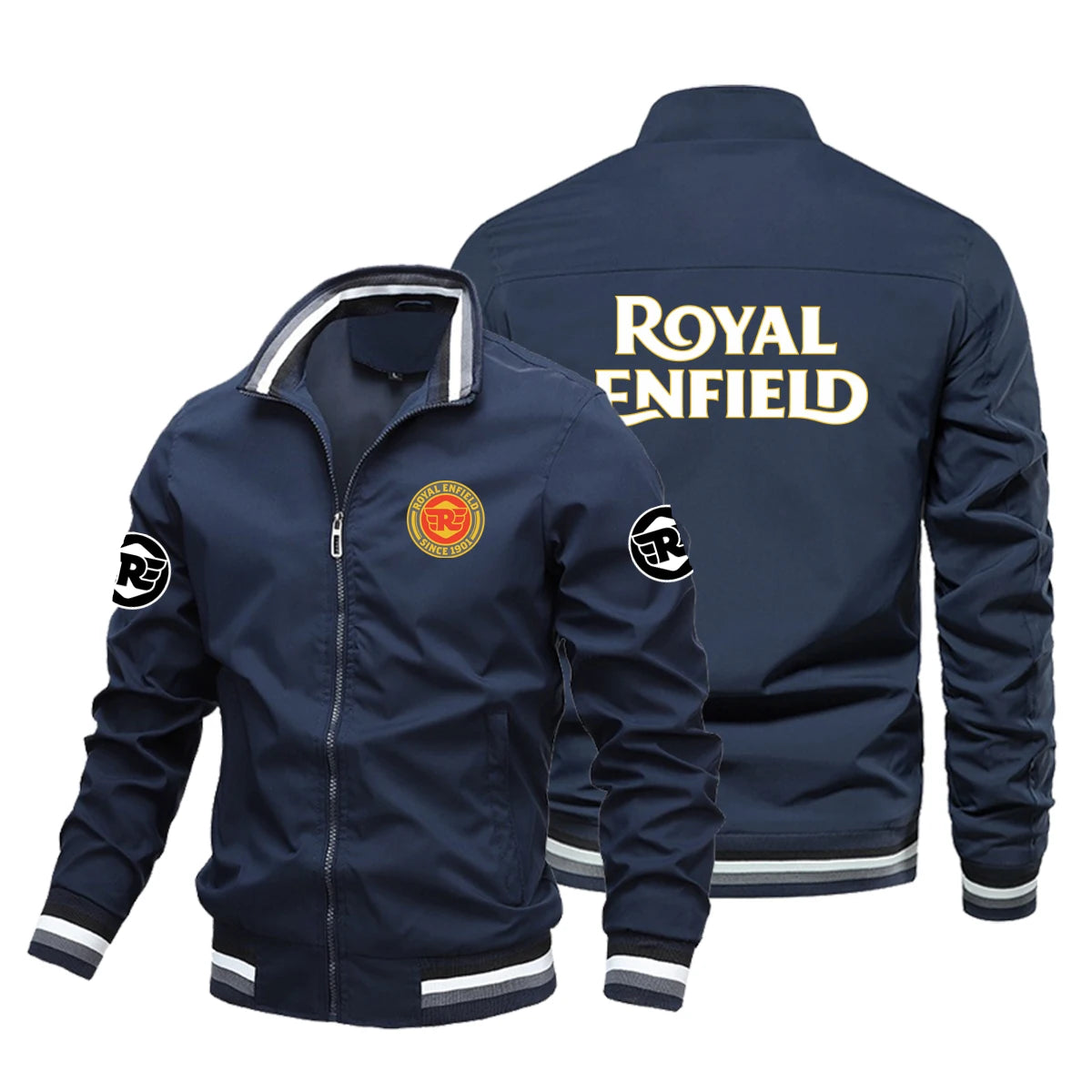 2025 New Retro style Royal Enfield Motorcycle Jacket Racing Jacket Windbreaker Outdoor Sports Bicycle Jacket Men's Clothing tops