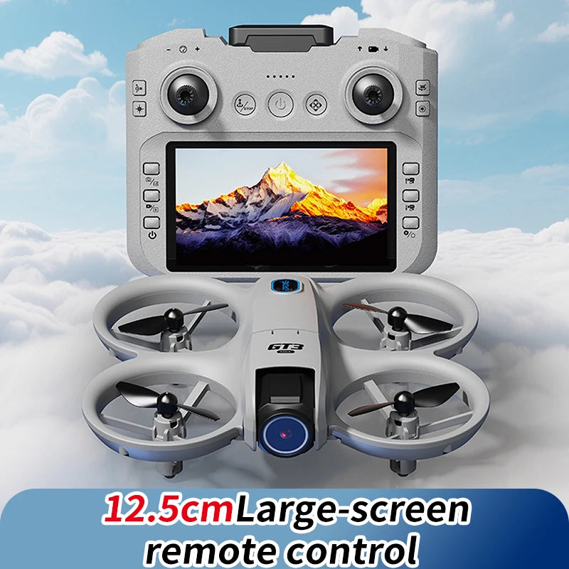 2026New GT3 MAX Drone 8K HD 4.3" Remote Control Headless Mode Helicopter 360° Flip Quadcopter Toys Mini Drone Fors Kid Toy Gifts