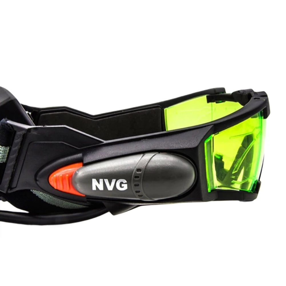 Skiing Racing Cycling Hunting Safety Night Vision Goggle PC Plastic Kids Night Vision Goggles LED Night Mission Goggles