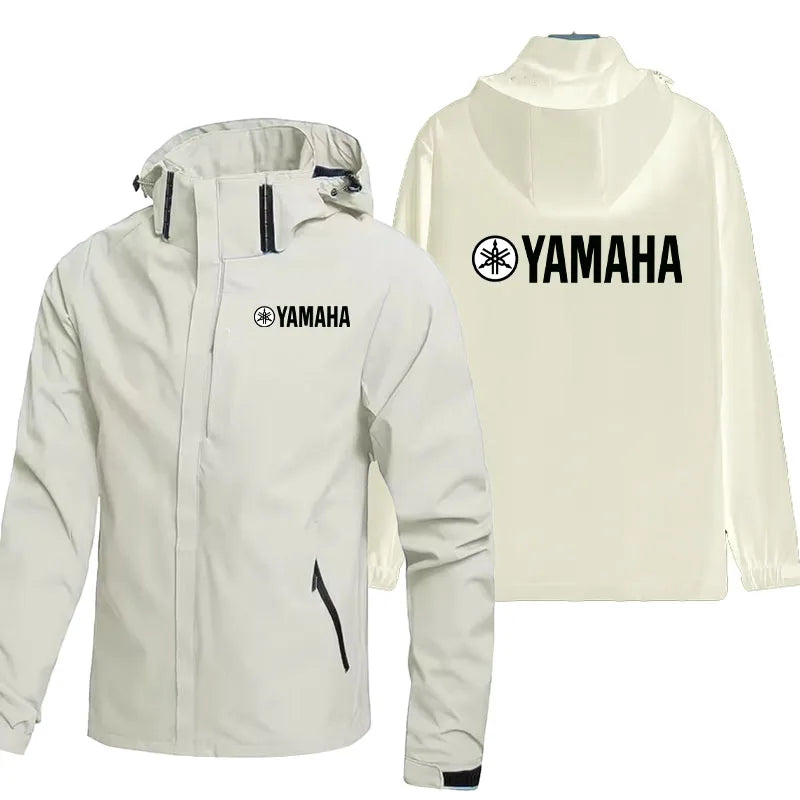 2026 Yamaha NEW Off-road Motorcycle Waterproof Jacket Men's And Women's Yamaha Logo  Outdoor Sports Hooded Zipper Jackets Coat
