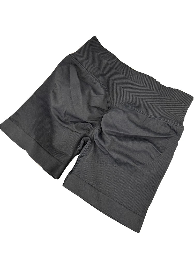 Seamless Shorts 4.5" Yoga Shorts Women Clothes Scrunch Bum Gym Shorts Booty Running Short Butt Lifting Workout Pants Fitness