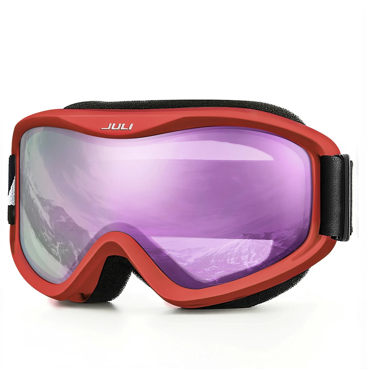 MAXJULI Brand Professional Ski Goggles Double Layers Lens Anti-fog UV400 Ski Glasses Skiing Men Women Snow Goggles