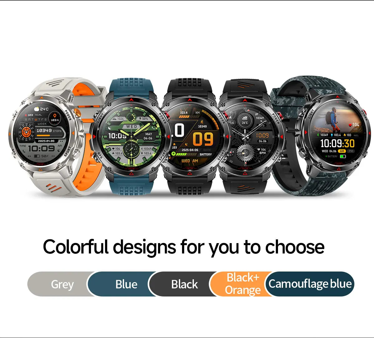 2025 New GPS Map Navigation Smart Watch Men Women Amoled Screen 3ATM Waterproof Sport SmartWatch Compass NFC BT Call Watches Men
