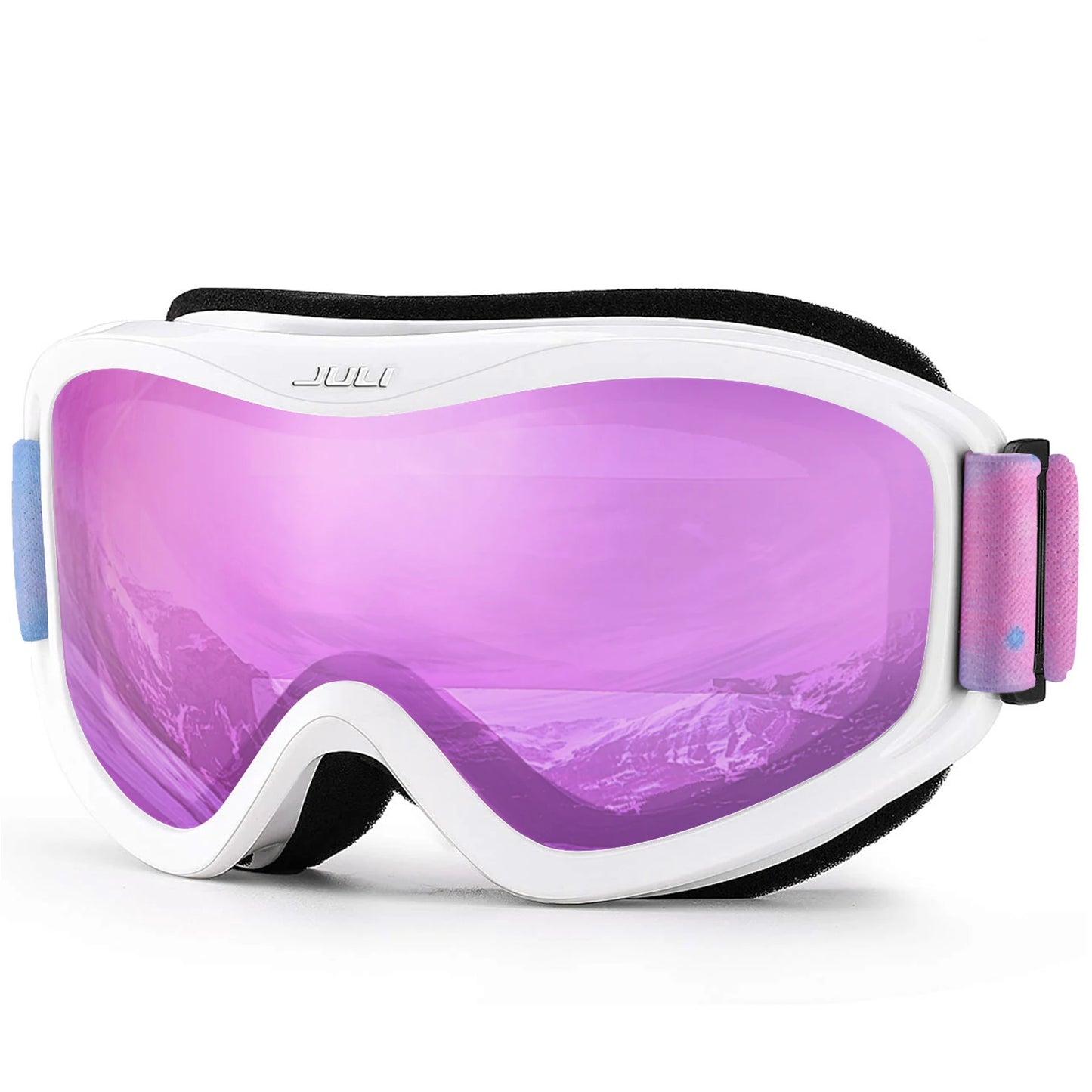 MAXJULI Brand Professional Ski Goggles Double Layers Lens Anti-fog UV400 Ski Glasses Skiing Men Women Snow Goggles
