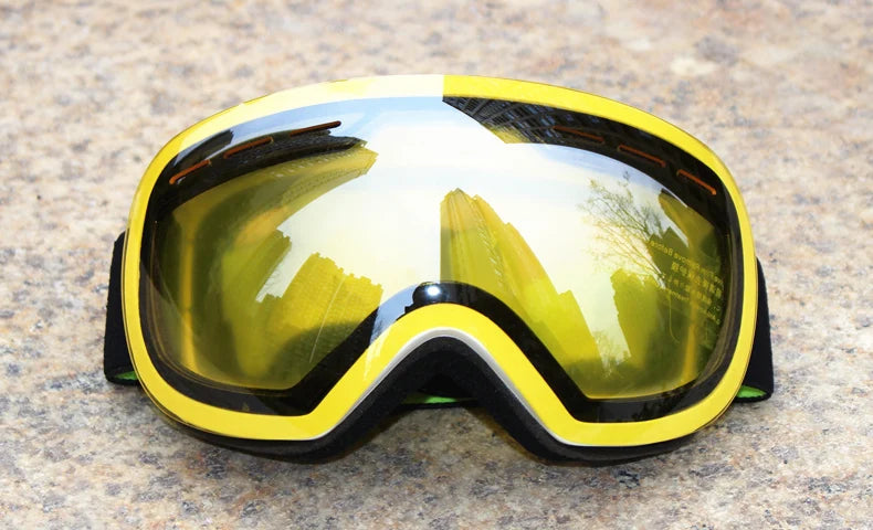 GIRO Ski Goggles for Men And Women Winter Anti-Fog Snow Ski Glasses Double Layer UV400 Snowboard Goggles with Free Mask