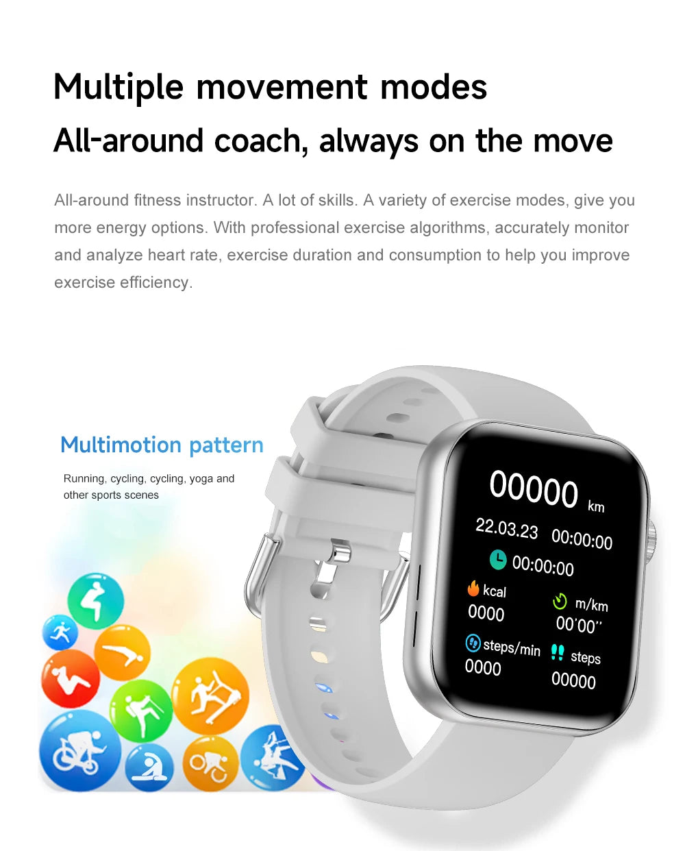 2026 New For iOS Watch Series 11 Smart Watch Ultra HD AMOLED GPS NFC Heart Rate IP68 Waterproof Sport Fitness Call Smartbracelet
