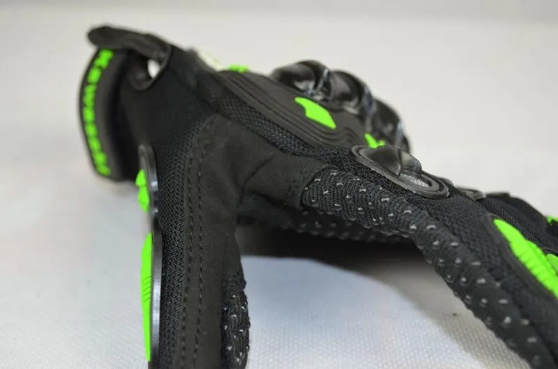 Kawasaki motorcycle gloves full finger gloves anti slip and wear-resistant off-road racing bicycle protective equipment gloves