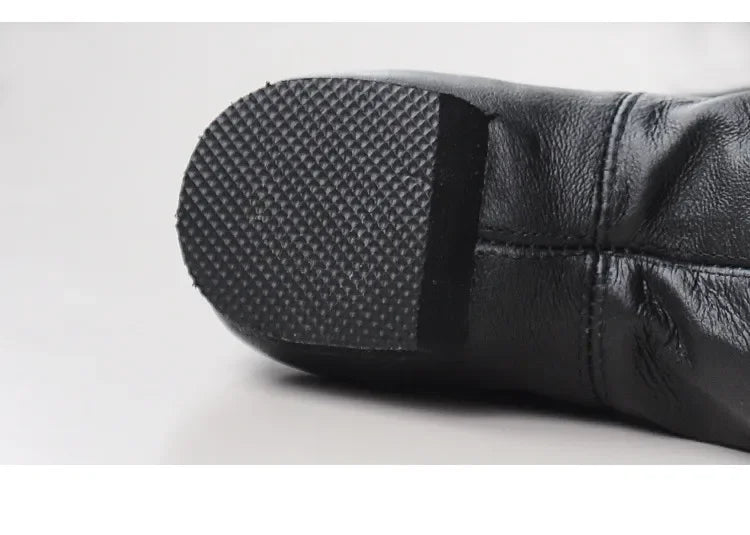 New Professional Jazz Dance Shoe Boot Women Men Kids Lace Up Dancing Sneakers Leather Athletic Shoes