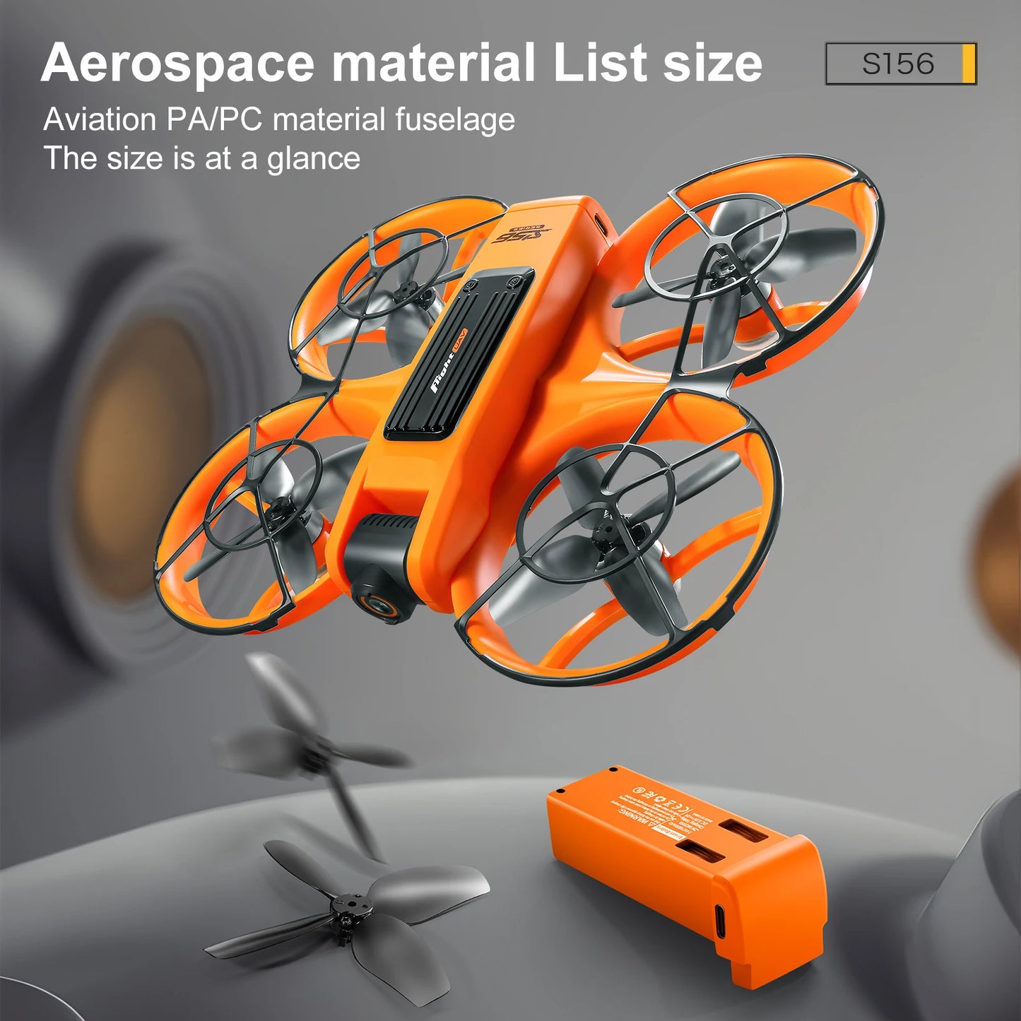 S156 Drone Professional 4K HD Dual ESC Camera FPV WIFI RC Dron Brushless Motor with Optical Flow Positioning Quadcopter Drones