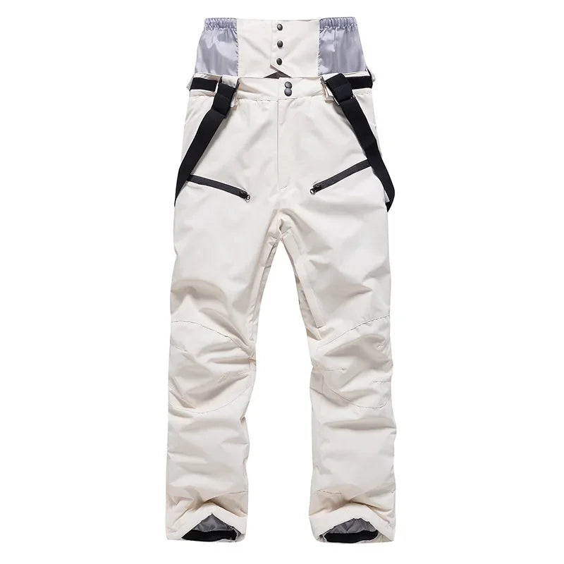 Winter Unisex Ski Pants Windproof Waterproof Snowboard Wear Outdoor Warm Snow Sports Pants Men Women Skiing Trousers