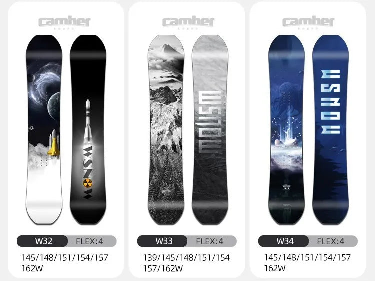 Snowboard set full set, adult, fast wear retainer, snowboard shoes all-round board