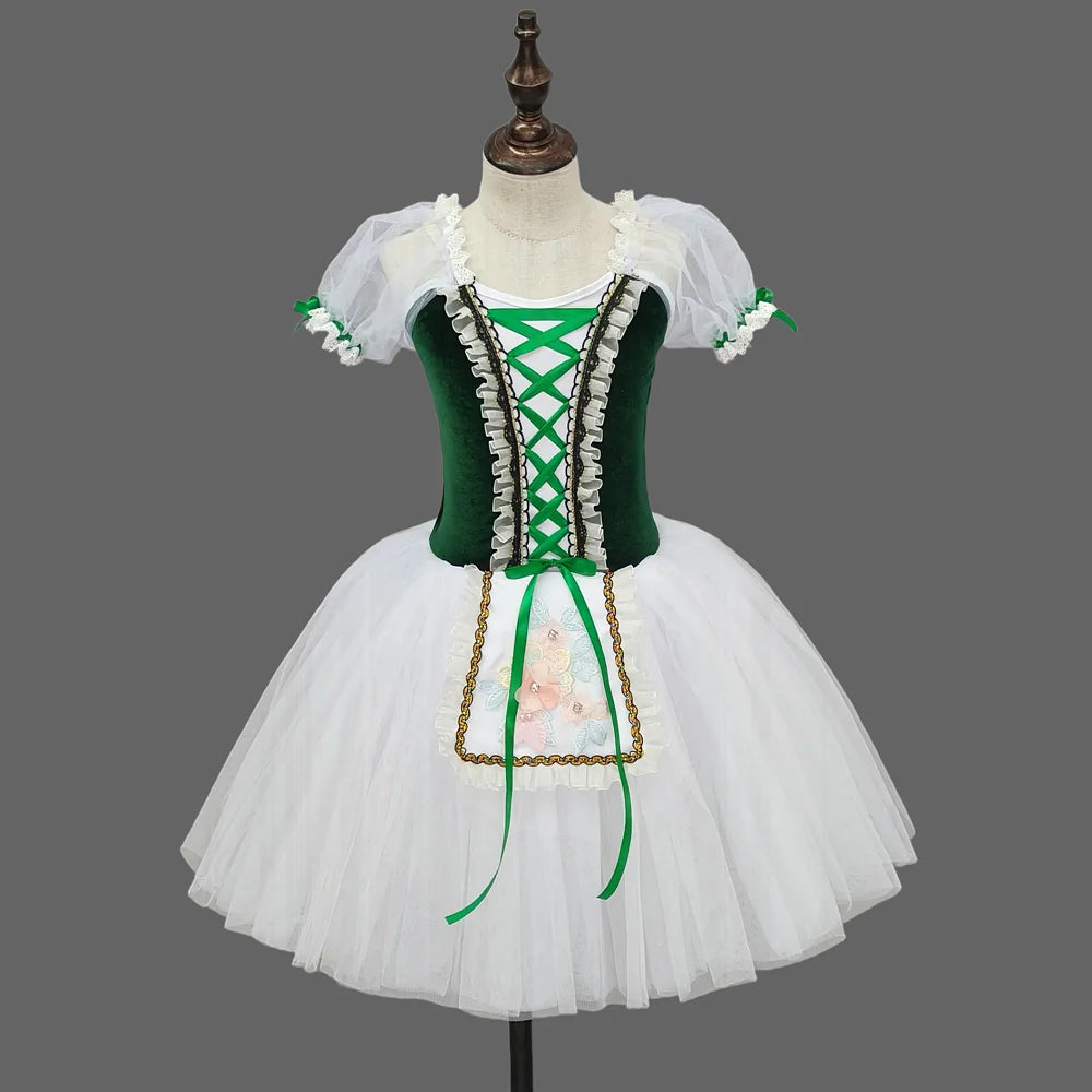 Children's ballet skirt girls' dance skirt campus dance programs ballet dancer costumes stage collective performance costumes