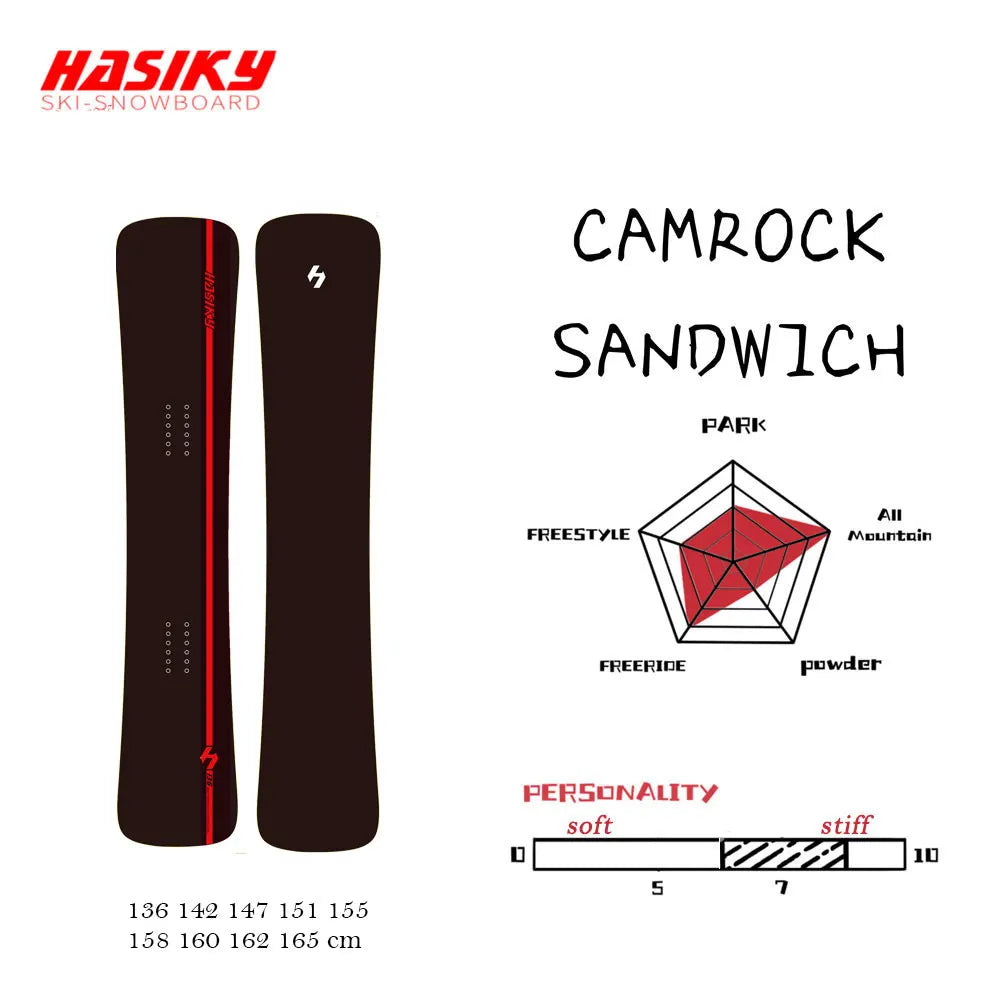 Hasiky Hot-Sell Carving Snowboards Freeride Snow Boards