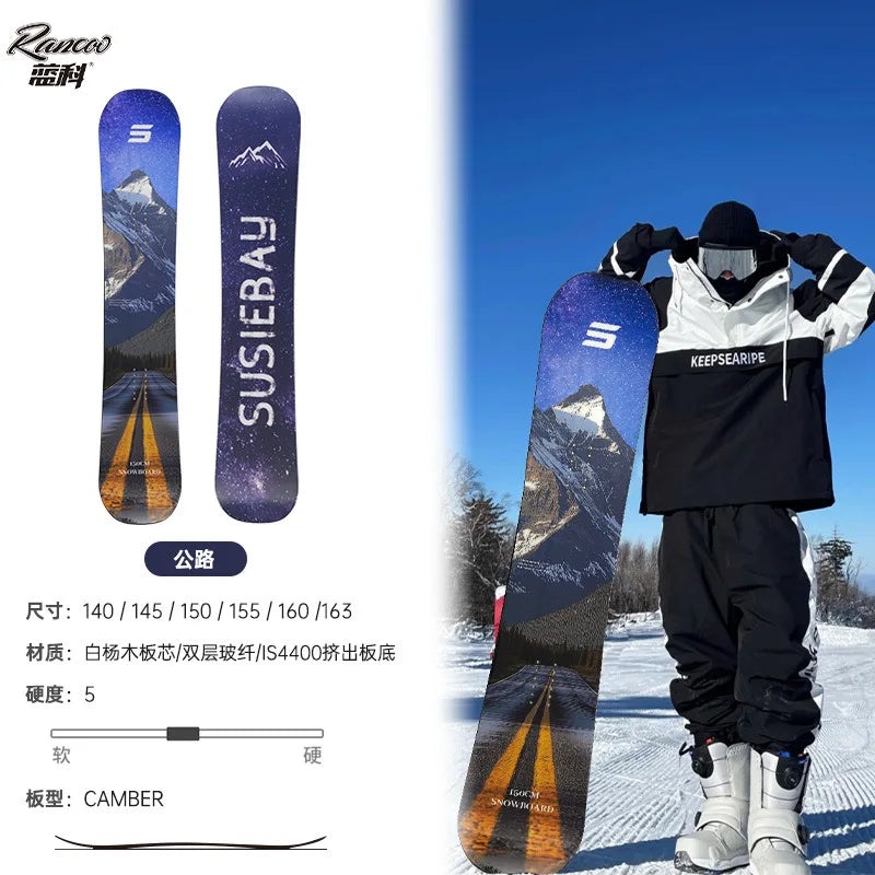 Unisex Snowboard For Both Men And Women Accessoires Ski Including All-purpose Snowboard Equipment For Beginners Snowboard