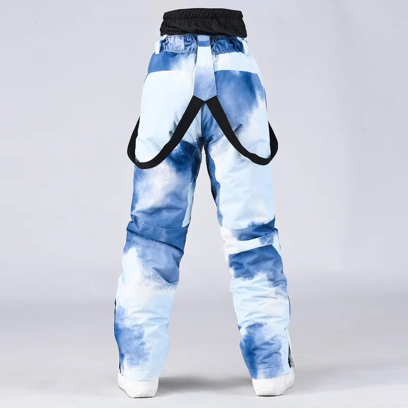Windproof Outdoor Sport Trousers for Men and Women, Alpine Overalls, Waterproof Ski Pants, Warm Overalls, Big Ski Pants, Mountai