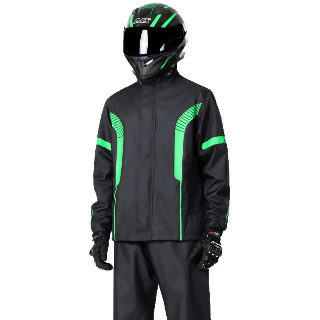 2026 New Model Motorcycle Raincoat Suit  Raincoat Set For Motorcycle Riding Clothing Against Heavy Rain Reflective Raincoat