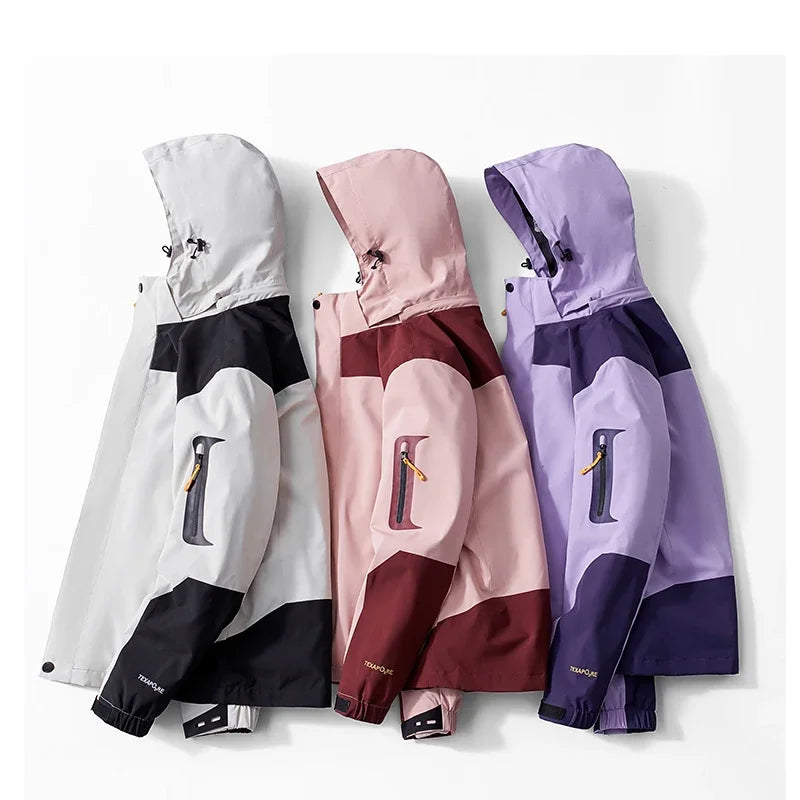 Women Ski Jacket+Pants Winter Warm Windproof Ski Suit Female Snowboard Snow Coat Trousers Outdoor Sports Camping Brand Ovearalls