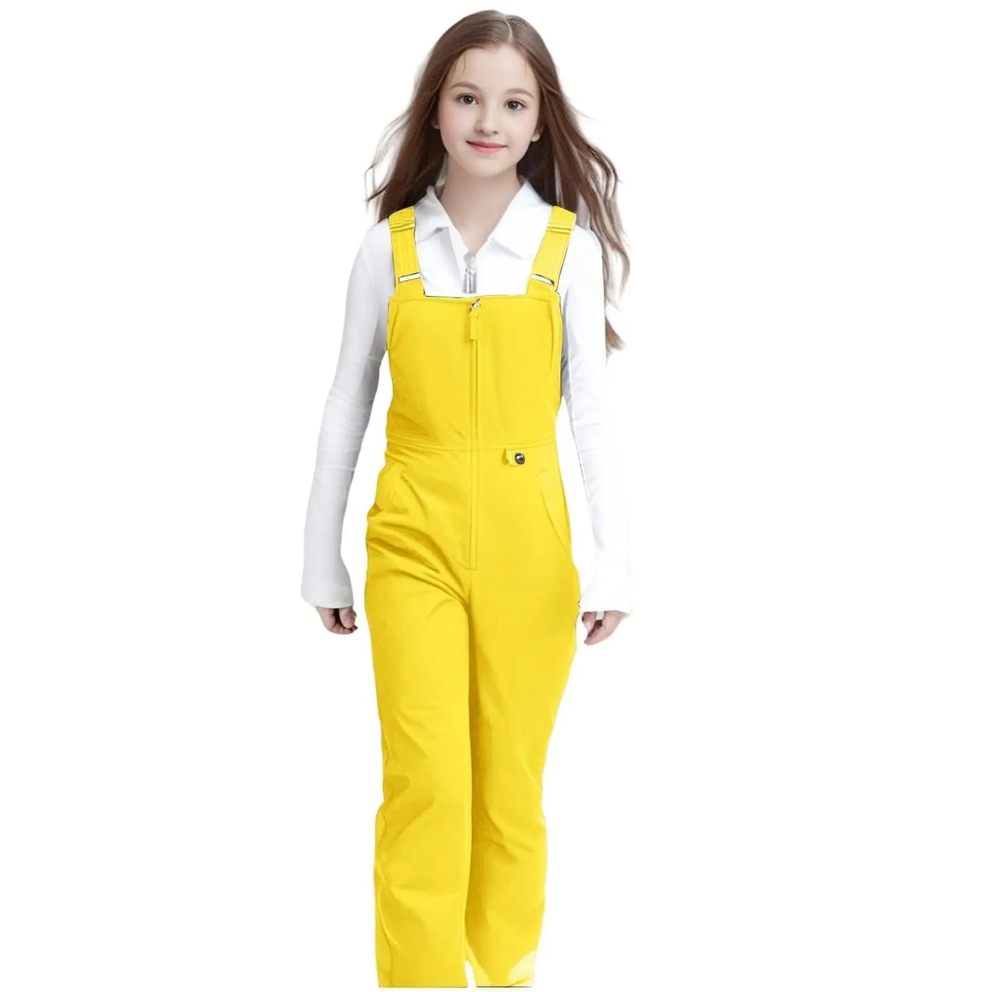 Children's Ski Pants Boys Girls Loose Casual Fashion Comfy Jumpsuit Rompers Pants Mountain Children's Ski Waterproof Snowpants