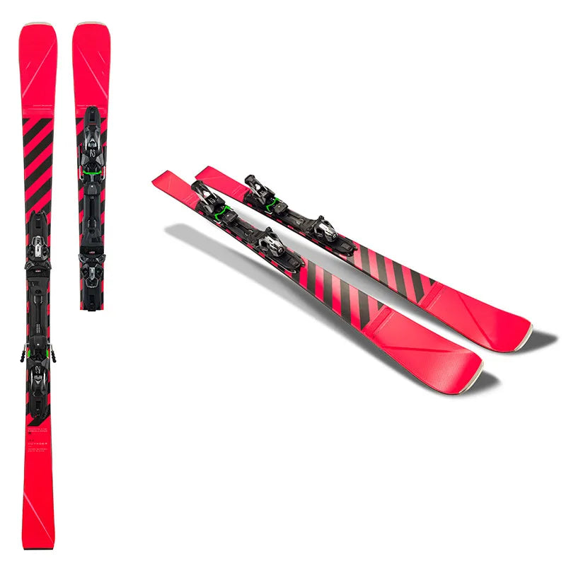 Newly Custom design alpine mountain snow skis for kid adult women men's custom-made ski board equipment ski manufacturer