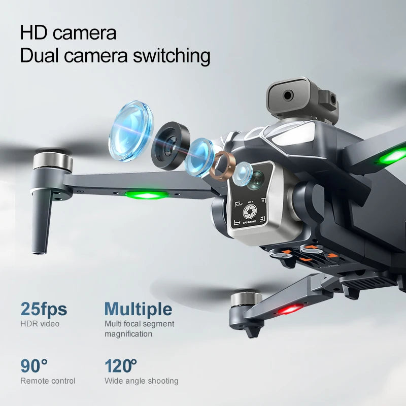 NEW K18Max 8K Professional Camera Drone 360° Laser Obstacle Avoidance 5G GPS Brushless Motor With Screen Remote Control Drone
