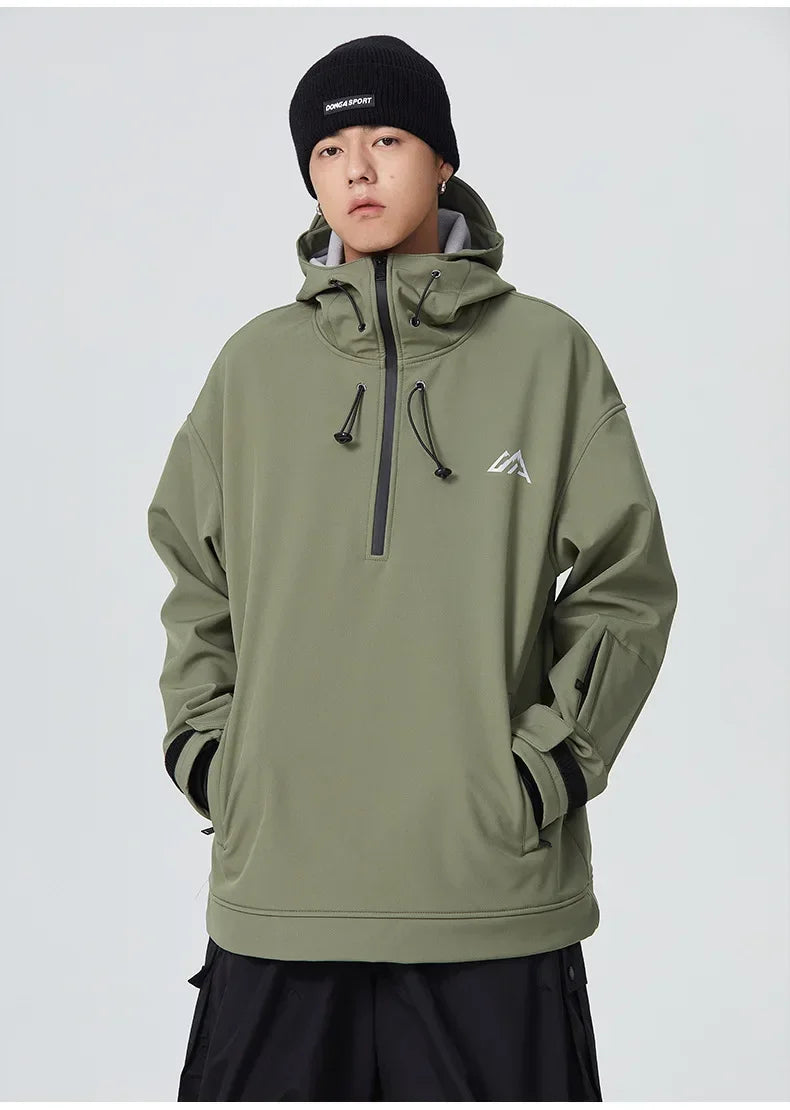 Thermal Ski Jackets 2025 New Winter Woman Outdoor Pro Windproof Sport Skiing Hoodies Man Snowboard Tracksuit Snow Clothing