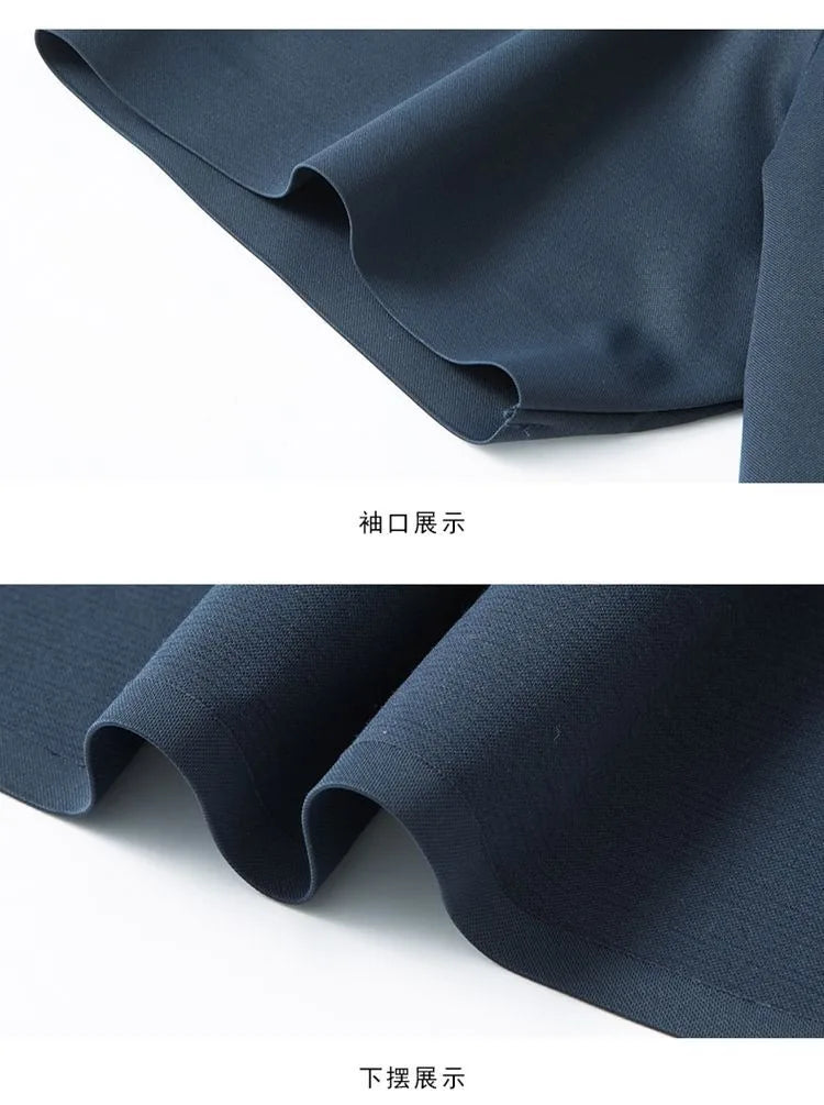 High end Mulberry Silk Dress Shirts Business Men Wrinkle Resistant Button Invisible Elastic Tops Luxurious Male Quality Clothing