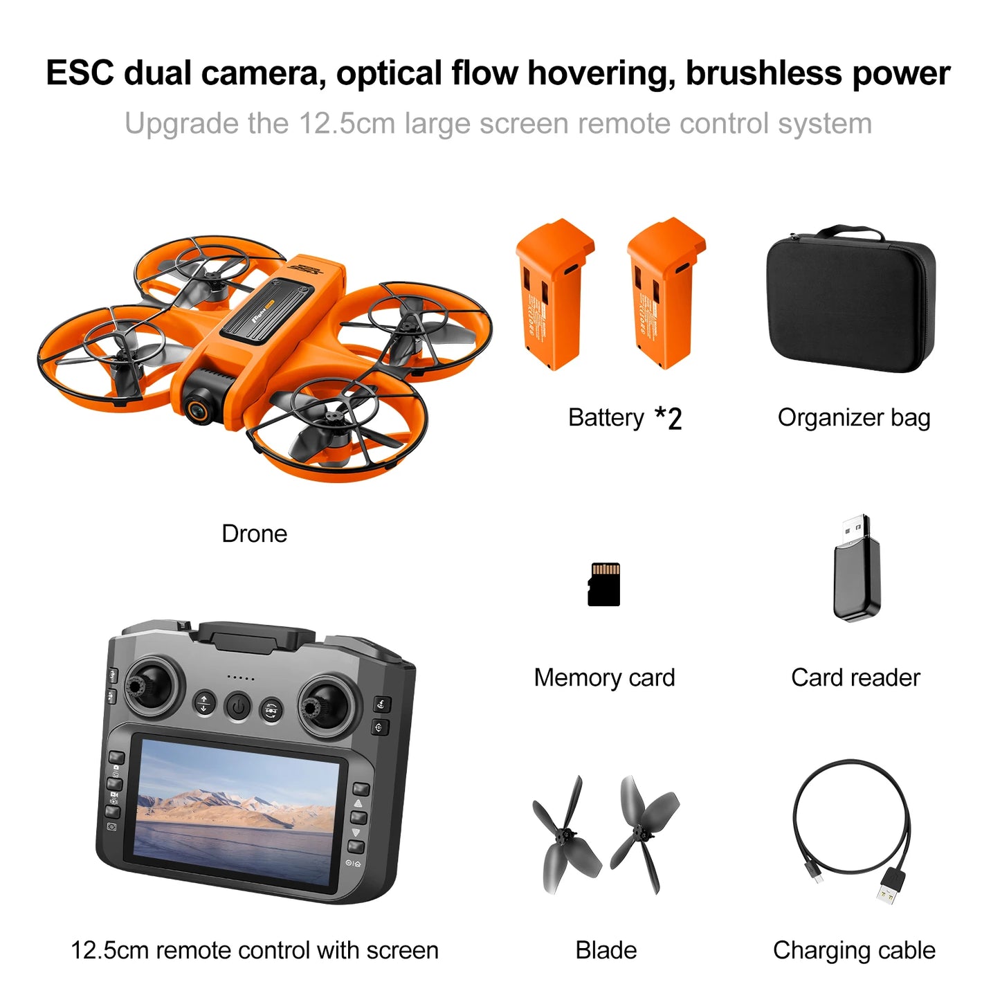 S156 Drone Professional 4K HD Dual ESC Camera FPV WIFI RC Dron Brushless Motor with Optical Flow Positioning Quadcopter Drones