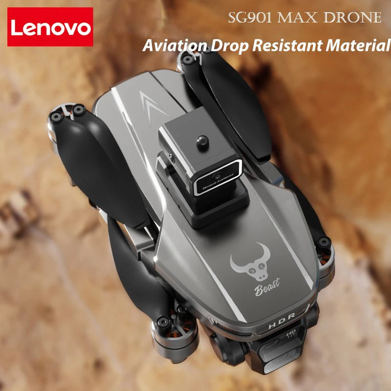 Lenovo SG901 MAX GPS Drone Professional 8K Aerial HD Avoiding Obstacle with Larger Screen Remote Control Folding Brushless Drone