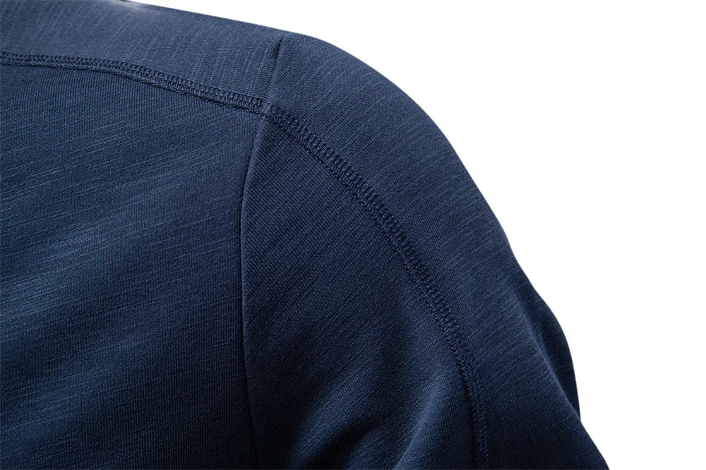 2025 Autumn and Winter New Style Men's Casual Jacket with Baseball Collar, Zipper Design and Solid Color for Versatile Matching
