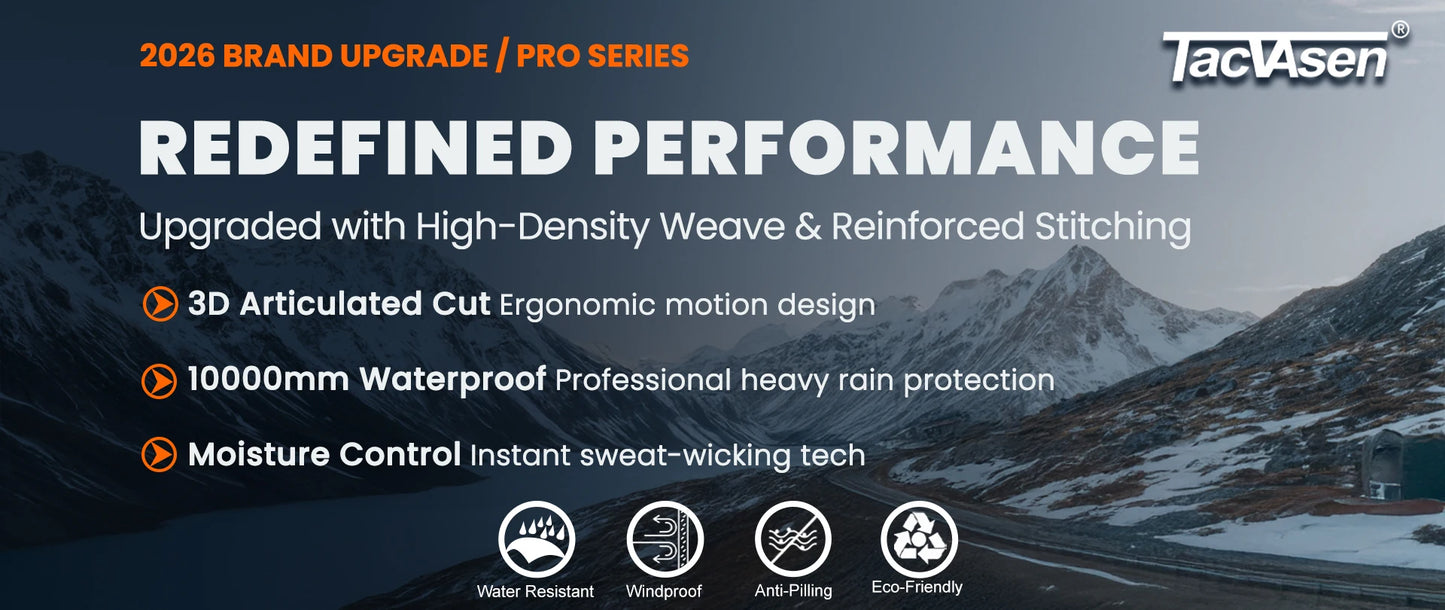 TACVASEN Winter Thicken Coats Mens Ski Snow Jacket Waterproof Fleece Insulated Jackets Outdoor Snowboard Warm Parka Raincoat