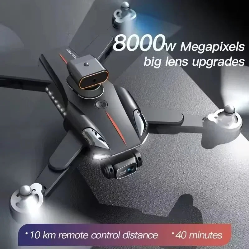 New P11 Max GPS Drone 8K HD 5G Professional Aerial Photography Dual Camera Obstacle Avoidanc Brushless Quadrotor 20000M 2026
